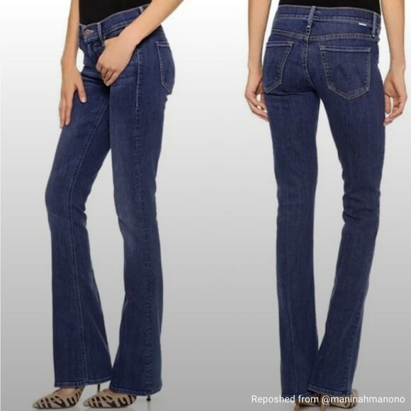 MOTHER Denim - MOTHER Denim The Runaway Flowers From The Storm Size 28